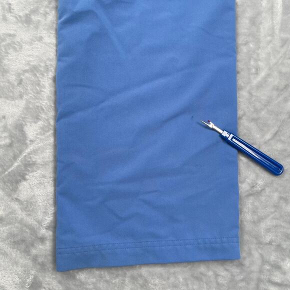 Figs Scrub Pants Mens XXL Ceil Blue Technical Collection Cairo Cargo 32" Inseam - Picture 4 of 13